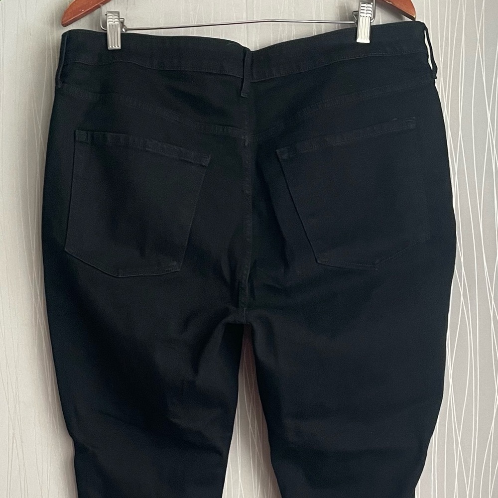 Old Navy High Rise Wow Super Skinny Black Jeans 18 Short - Picture 6 of 7